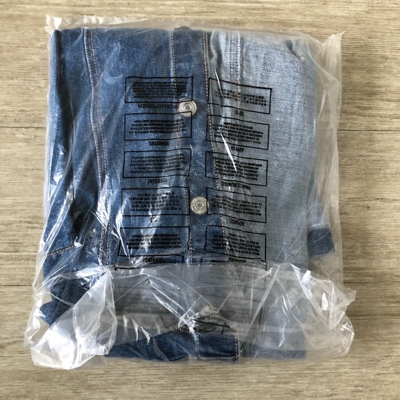 Abercrombie and Fitch A line denim mini dress - Picture 9 of 9